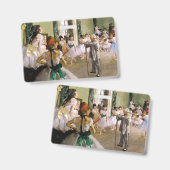 Edgar Degas Dance Class Ausweis (Vorder- & Rückseite)