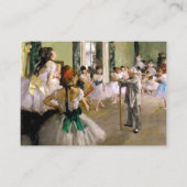 Edgar Degas Dance Class Begleitkarte (Vorderseite)