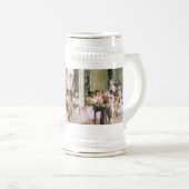 Edgar Degas Dance Class Bierglas (VorderseiteRechts)