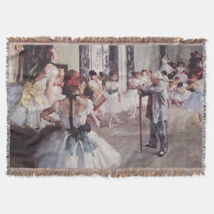 Edgar Degas Dance Class Decke