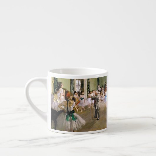 Edgar Degas Dance Class Espressotasse (Links)