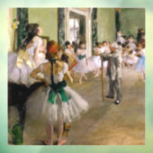 Edgar Degas Dance Class Fensteraufkleber (Blatt 3)