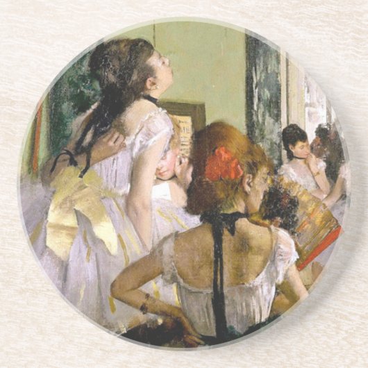 Edgar Degas Dance Class Getränkeuntersetzer (Vorne)