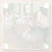 Edgar Degas Dance Class Glasuntersetzer (Rückseite)