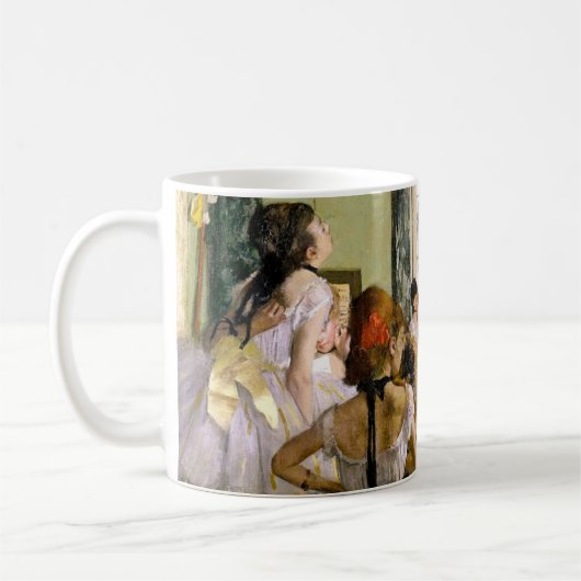 Edgar Degas Dance Class Kaffeetasse (Links)