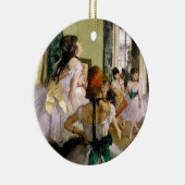 Edgar Degas Dance Class Keramik Ornament (Rechts)