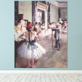 Edgar Degas Dance Class Leinwanddruck (Insitu (Holzboden))