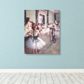Edgar Degas Dance Class Leinwanddruck (Insitu (Holzboden))