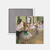 Edgar Degas Dance Class Magnet (Vorderseite/Rückseite)