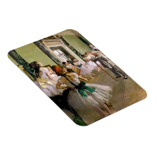 Edgar Degas Dance Class Magnet (Rechte Seite)