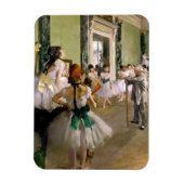 Edgar Degas Dance Class Magnet (Vertikal)