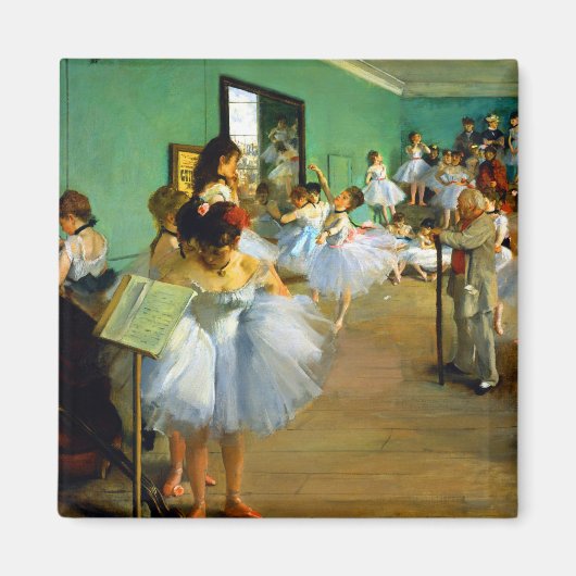 Edgar Degas Dance Class Magnet (Vorne)