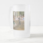 Edgar Degas Dance Class Mattglas Bierglas (Vorderseite Links)