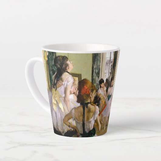 Edgar Degas Dance Class Milchtasse (Linke Ecke)