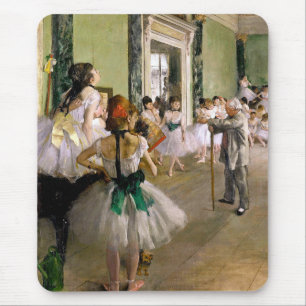 Edgar Degas Dance Class Mousepad