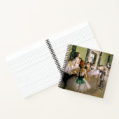 Edgar Degas Dance Class Notizblock (Innenseite)