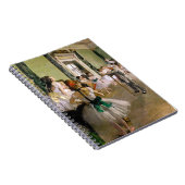 Edgar Degas Dance Class Notizblock (Rechte Seite)