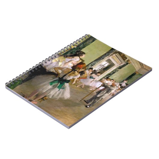 Edgar Degas Dance Class Notizblock (Linke Seite)