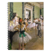 Edgar Degas Dance Class Notizblock (Vorderseite)