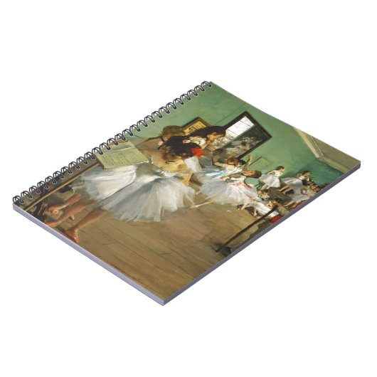 Edgar Degas Dance Class Notizblock (Linke Seite)