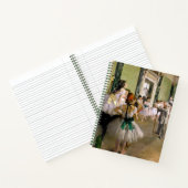 Edgar Degas Dance Class Notizblock (Innenseite)