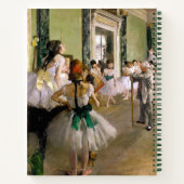 Edgar Degas Dance Class Notizblock (Rückseite)