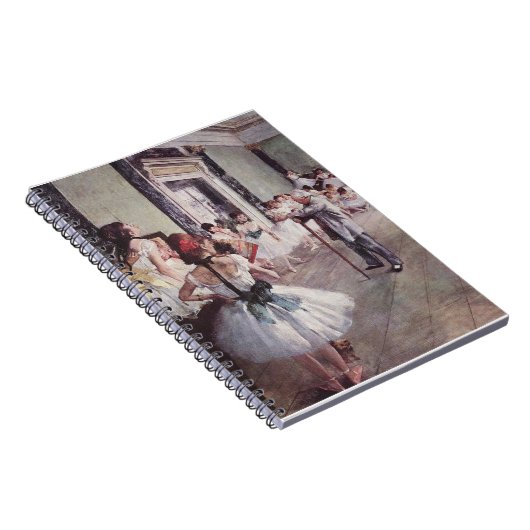 Edgar Degas Dance Class Notizblock (Rechte Seite)