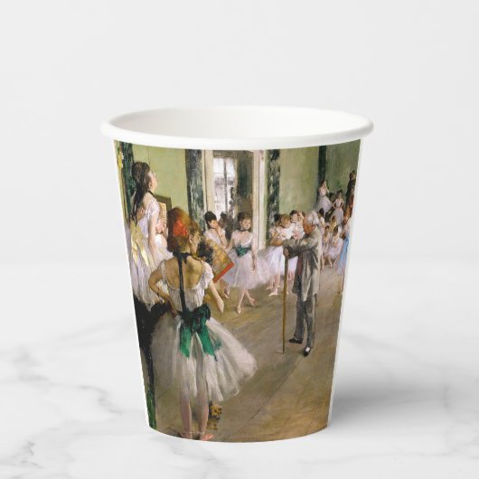 Edgar Degas Dance Class Pappbecher (Vorderseite)