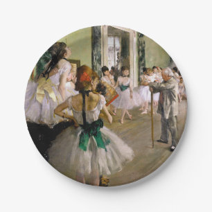 Edgar Degas Dance Class Pappteller