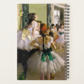 Edgar Degas Dance Class Planer (Rückseite)