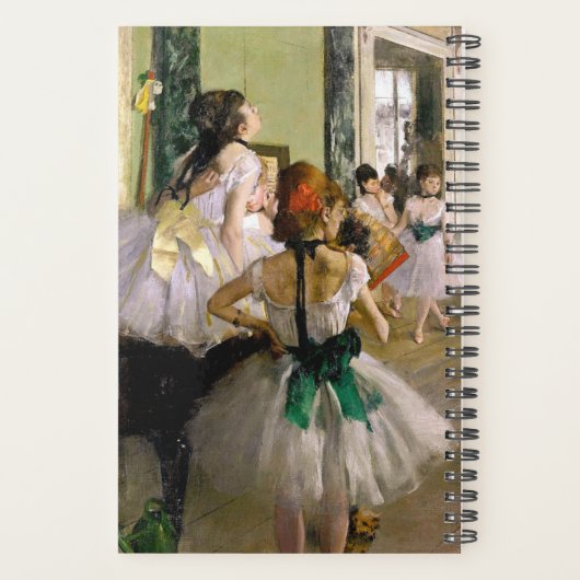 Edgar Degas Dance Class Planer (Rückseite)