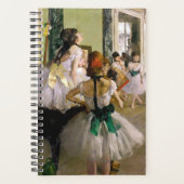Edgar Degas Dance Class Planer (Vorderseite)