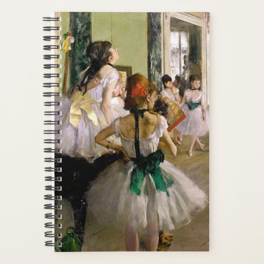 Edgar Degas Dance Class Planer (Vorderseite)