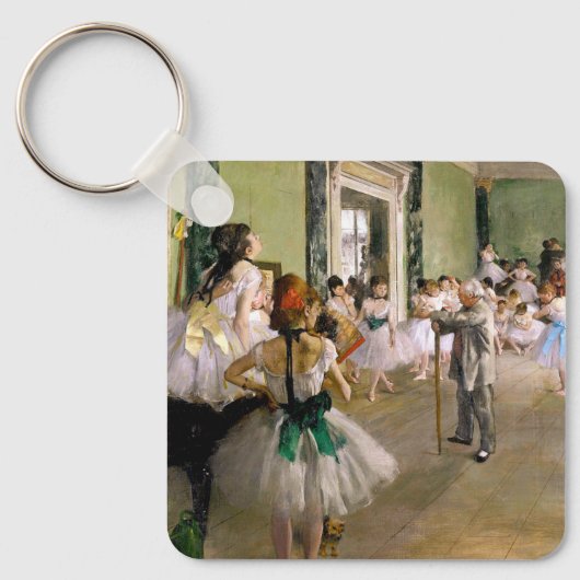 Edgar Degas Dance Class Schlüsselanhänger (Vorderseite)