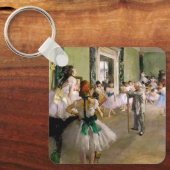 Edgar Degas Dance Class Schlüsselanhänger (Vorderseite)
