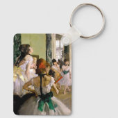 Edgar Degas Dance Class Schlüsselanhänger (Rückseite)