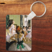 Edgar Degas Dance Class Schlüsselanhänger (Rückseite)