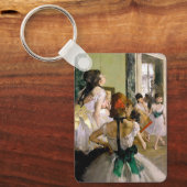 Edgar Degas Dance Class Schlüsselanhänger (Vorderseite)