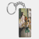 Edgar Degas Dance Class Schlüsselanhänger (Vorderseite links)