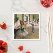Edgar Degas Dance Class Serviette (Beispiel)