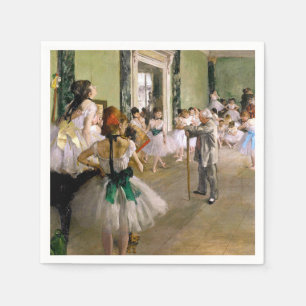 Edgar Degas Dance Class Serviette