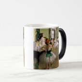 Edgar Degas Dance Class Verwandlungstasse (VorderseiteRechts)