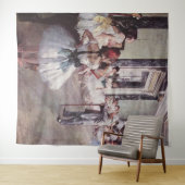 Edgar Degas Dance Class Wandteppich (Beispiel (Horizontal))