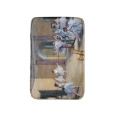 Edgar Degas - Dance Foyer, Opera rue Le Peletier Badematte (Vorderseite Vertikal)