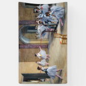 Edgar Degas - Dance Foyer, Opera rue Le Peletier Banner (Vertikal)