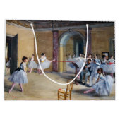 Edgar Degas - Dance Foyer, Opera rue Le Peletier Große Geschenktüte (Rückseite)
