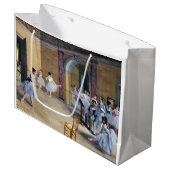 Edgar Degas - Dance Foyer, Opera rue Le Peletier Große Geschenktüte (Vorderseite Schrägansicht)