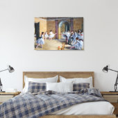 Edgar Degas - Dance Foyer, Opera rue Le Peletier Leinwanddruck (Insitu (Schlafzimmer))