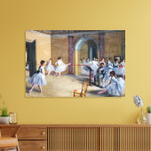 Edgar Degas - Dance Foyer, Opera rue Le Peletier Leinwanddruck (Insitu (Wohnzimmer))