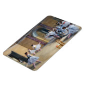 Edgar Degas - Dance Foyer, Opera rue Le Peletier Magnet (Linke Seite)